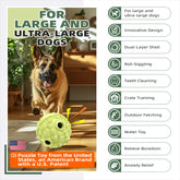 KADTC Extra-Large Giggling Ball Roll Herding Balls Dog Durable Chew Toy for All Breed Large Aggressive Chewers Dogs Teeth Indestructible Interactive Keep Them Busy Boredom Busters Enrichment Toys